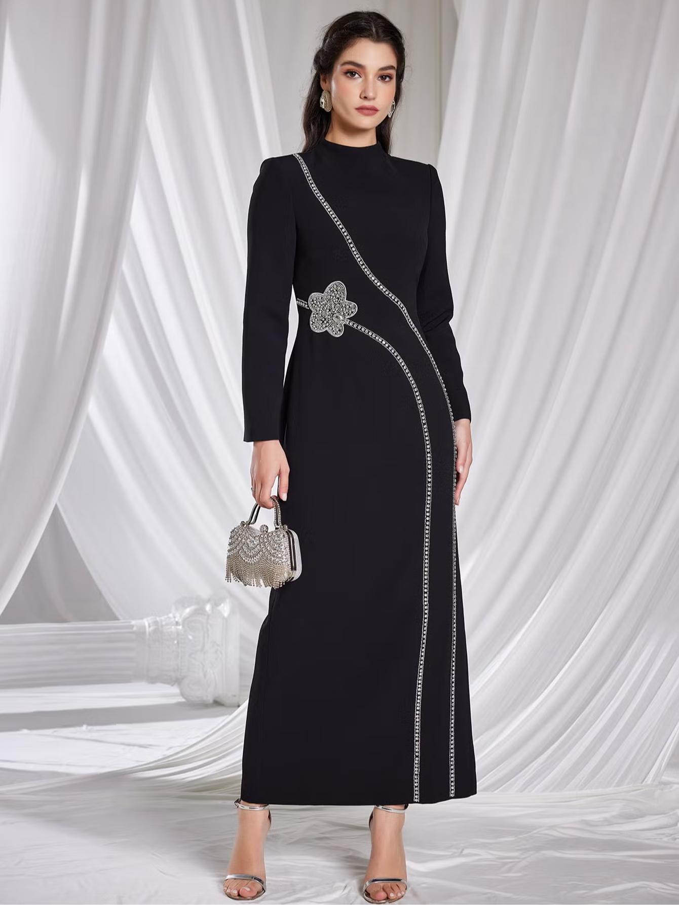The Vesper Asymmetric Gown