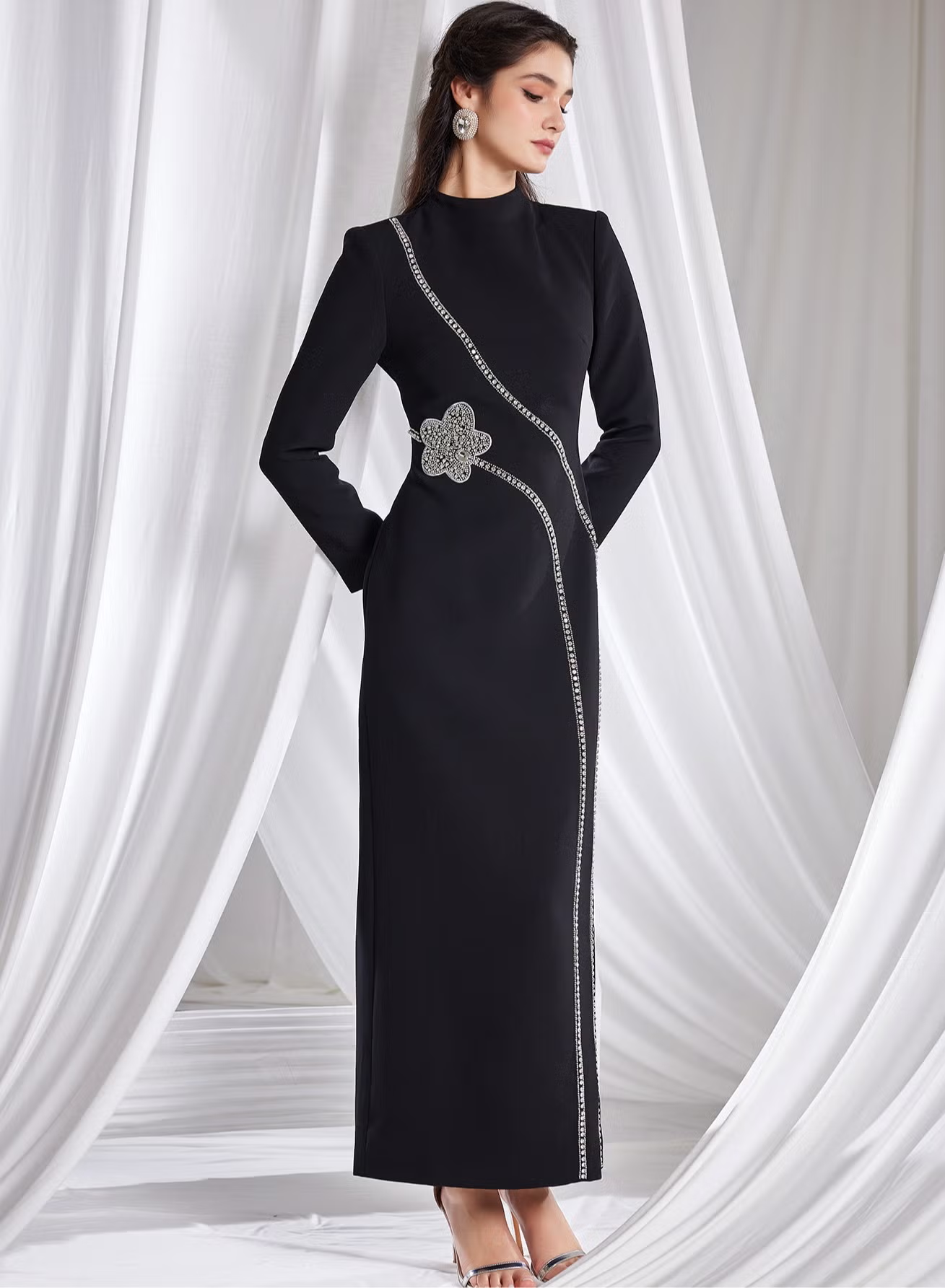 The Vesper Asymmetric Gown