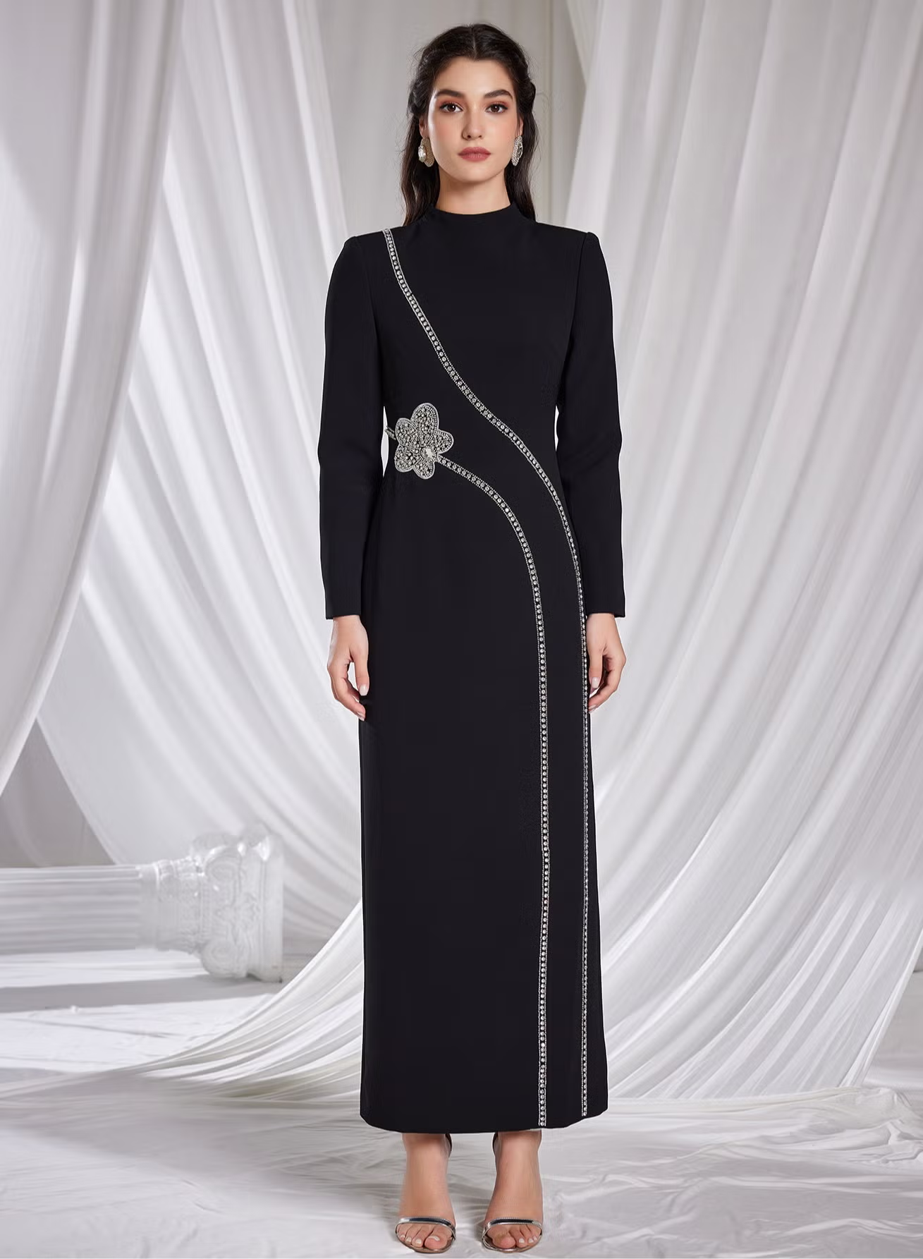 The Vesper Asymmetric Gown