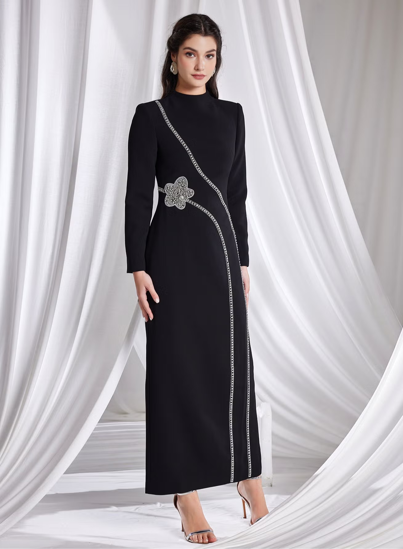 The Vesper Asymmetric Gown