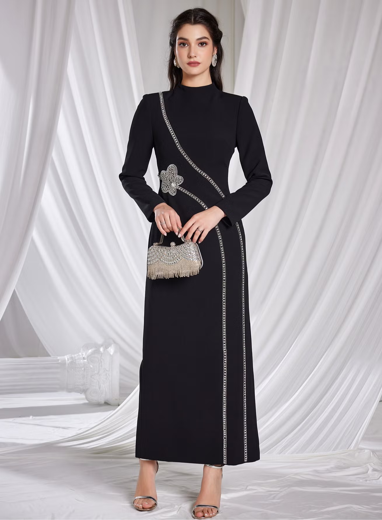 The Vesper Asymmetric Gown
