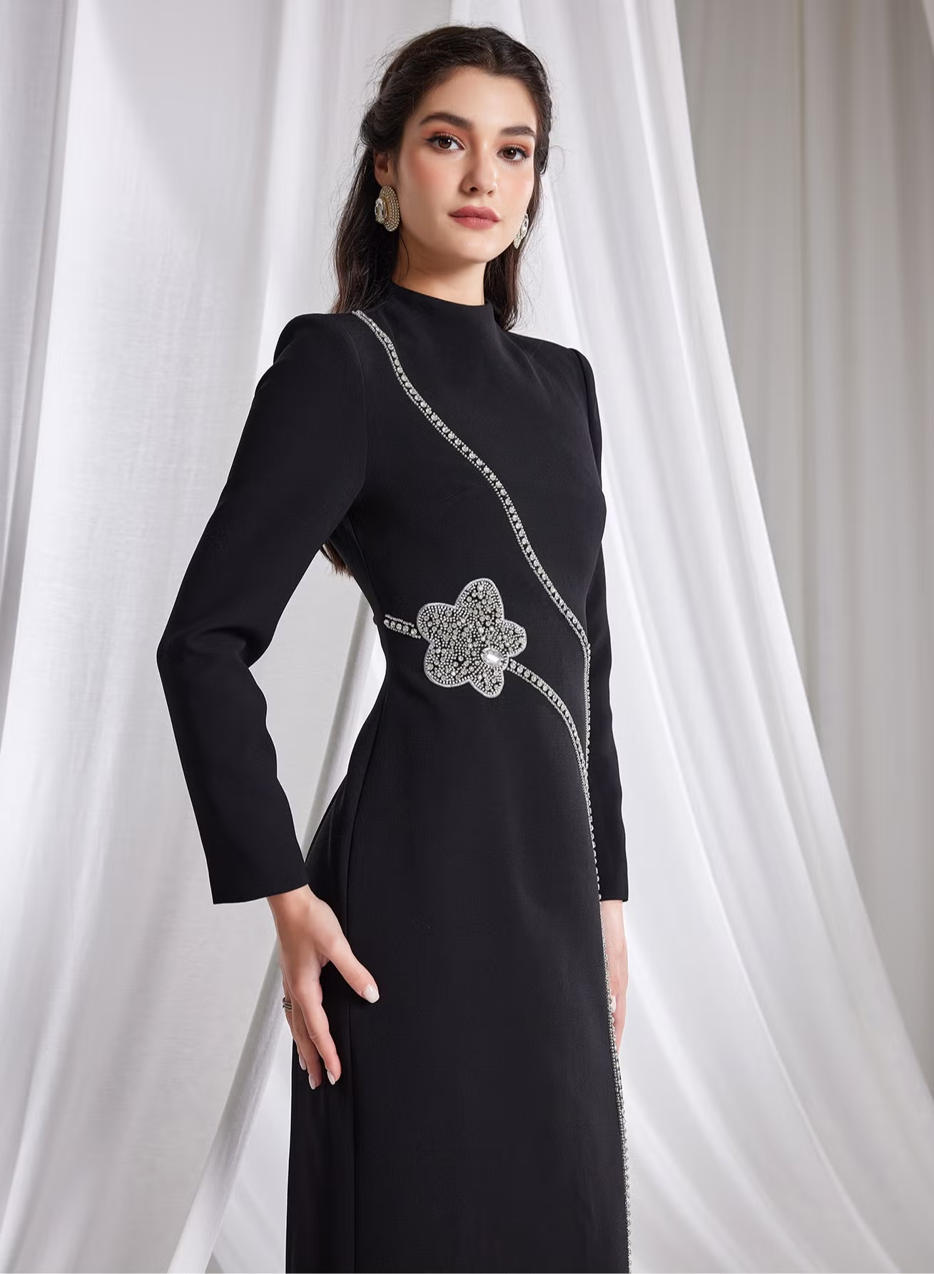 The Vesper Asymmetric Gown