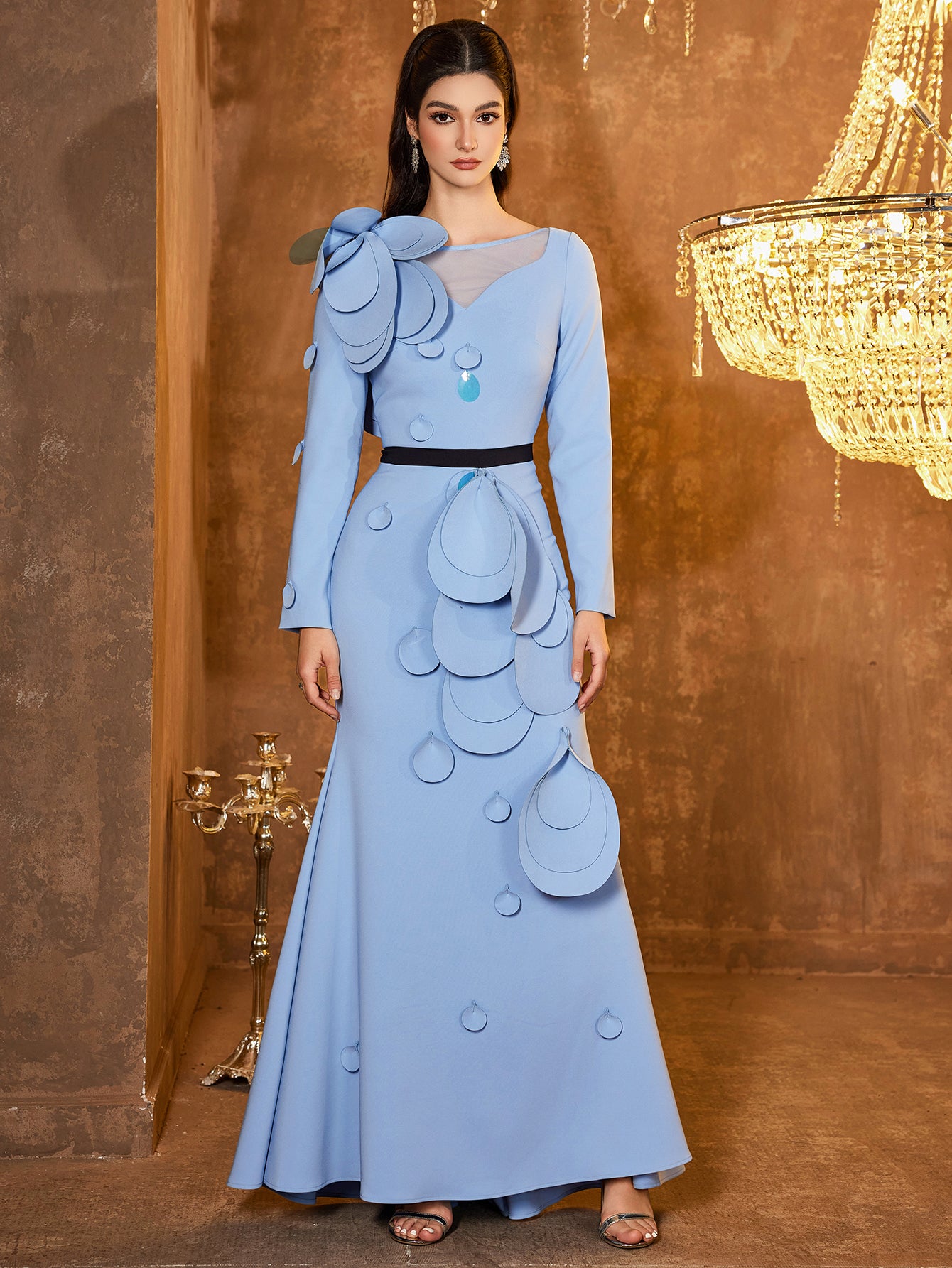 The Delilah Petal Gown