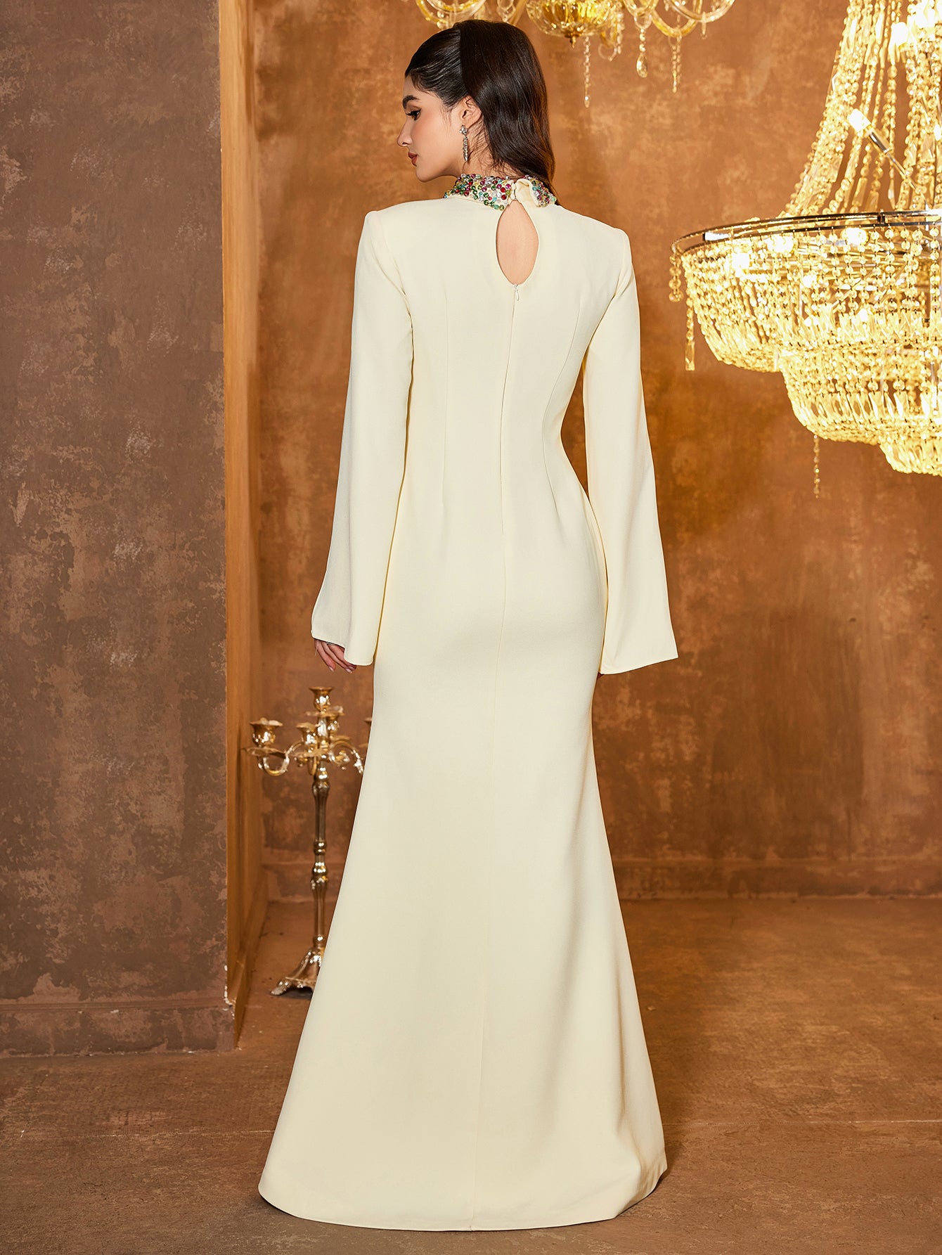 The Aurora Gem Gown