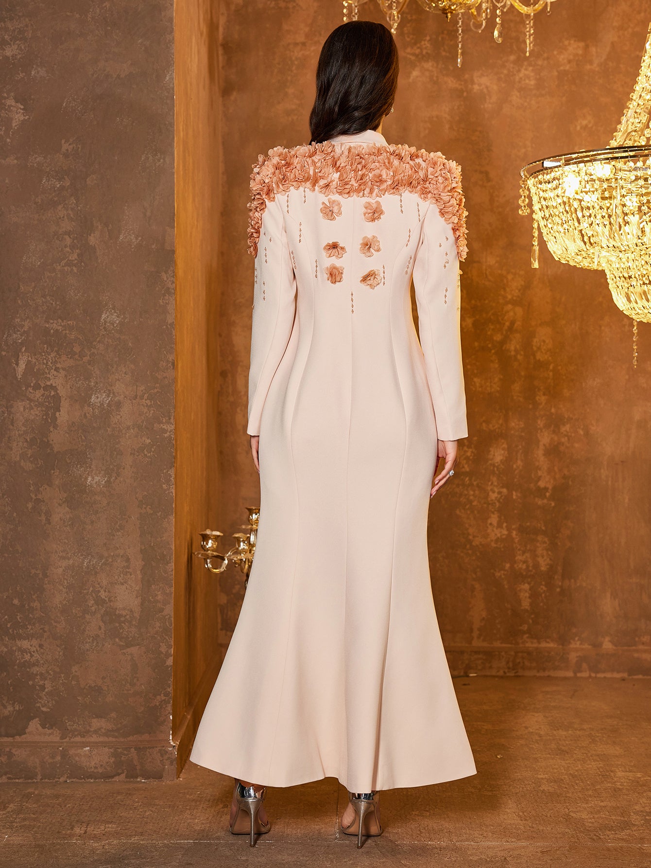 The Florence Petal Blazer Gown