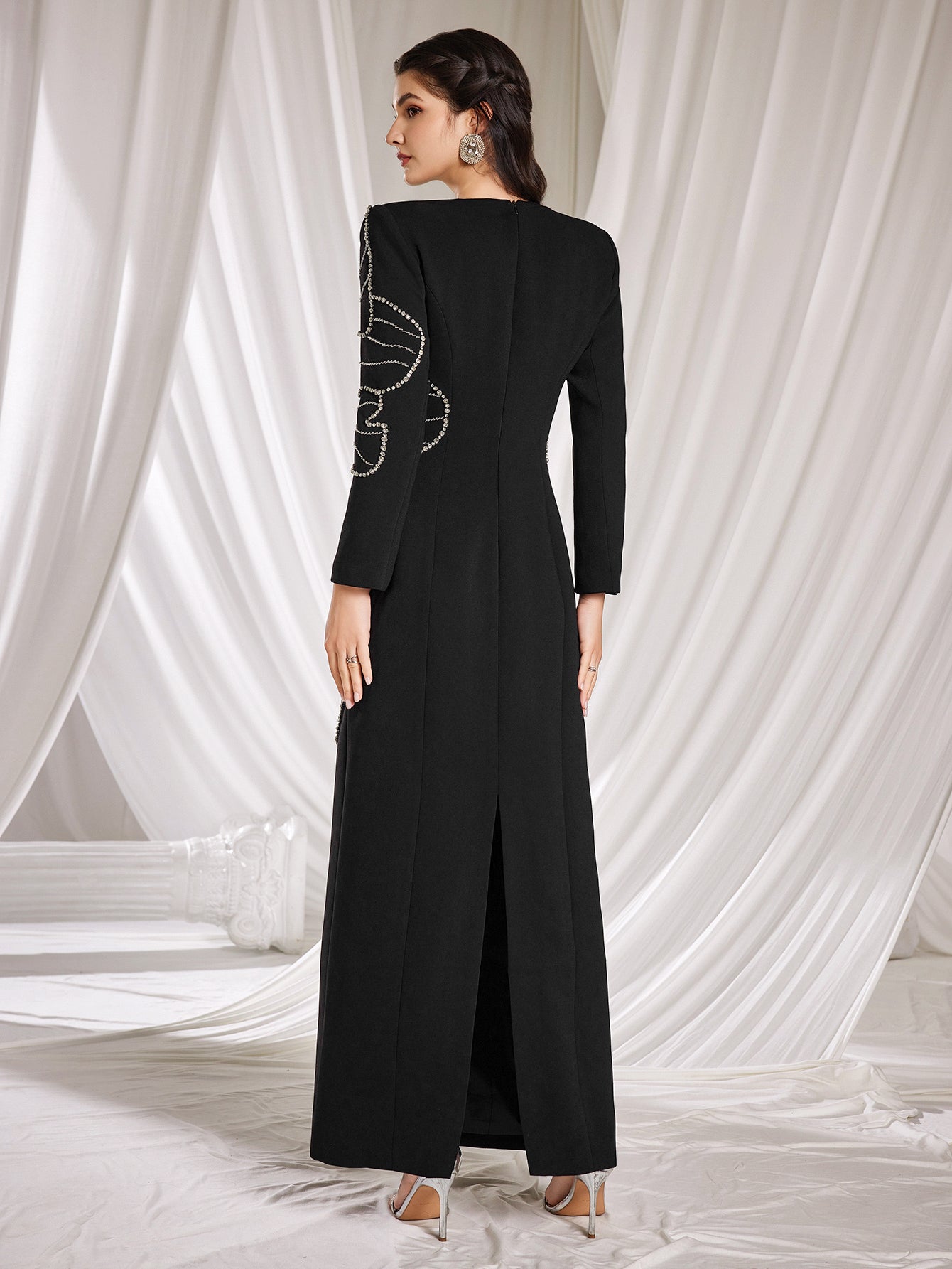 The Cassandra Hand-Embellished Bloom Gown
