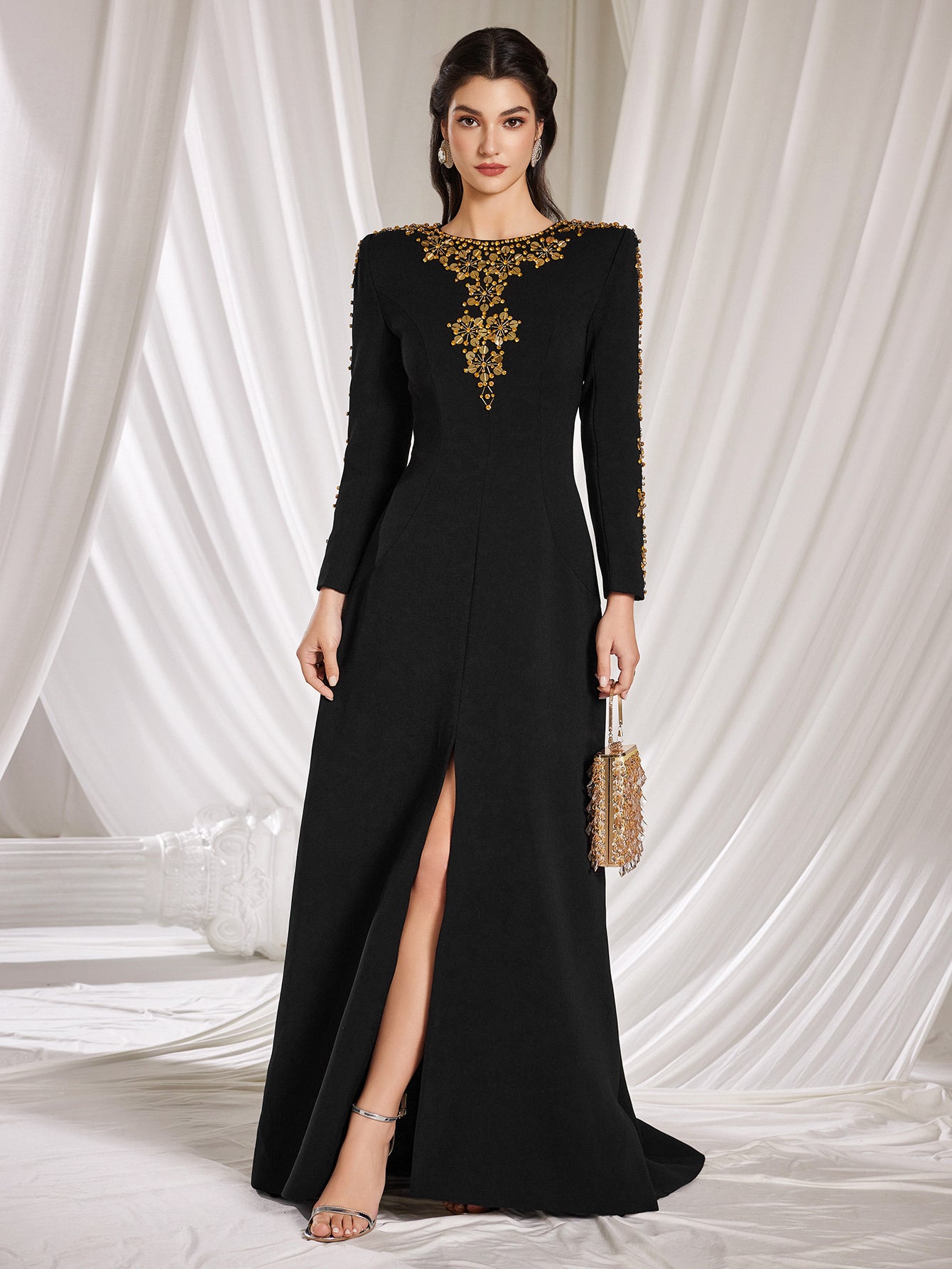The Isabella Gilded Gown