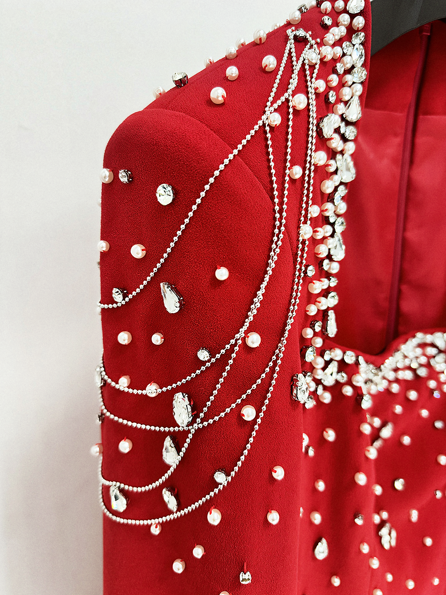 The Scarlet Regal Cape Gown