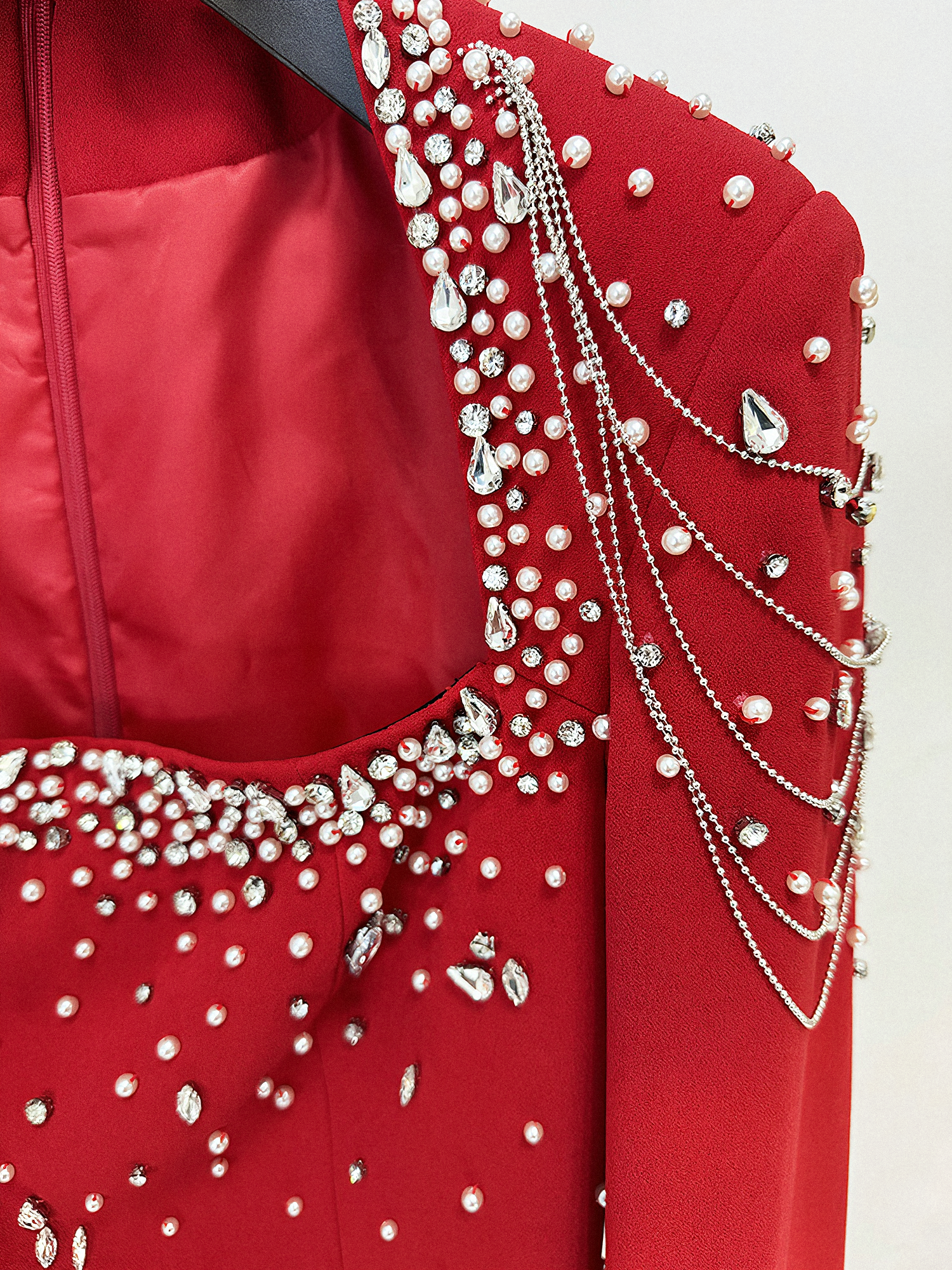 The Scarlet Regal Cape Gown
