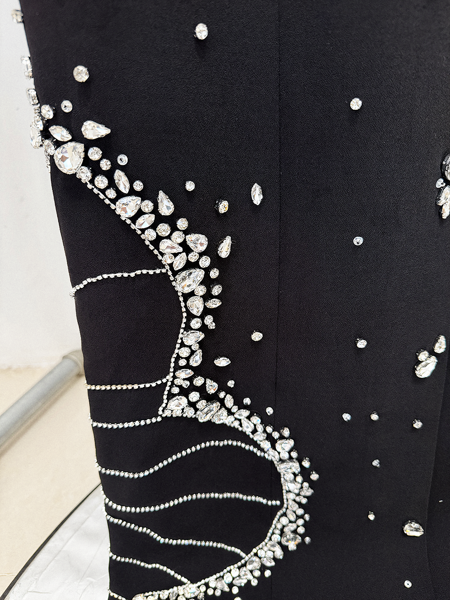 The Lyra Floral Column Gown